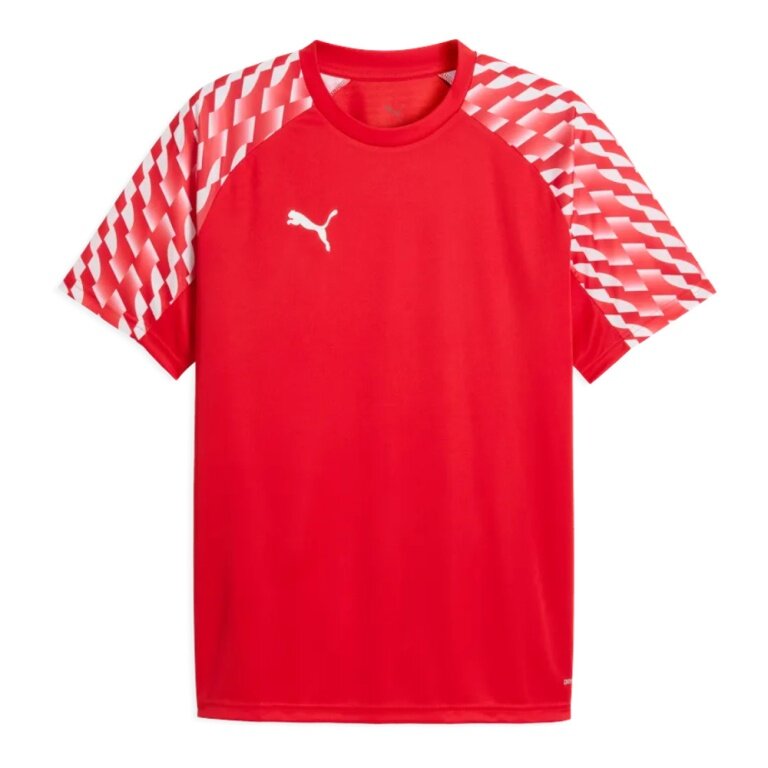 Puma Sport-Tshirt teamLIGA26 Jersey (100% rec. Polyester, atmungsaktiv) rot Herren