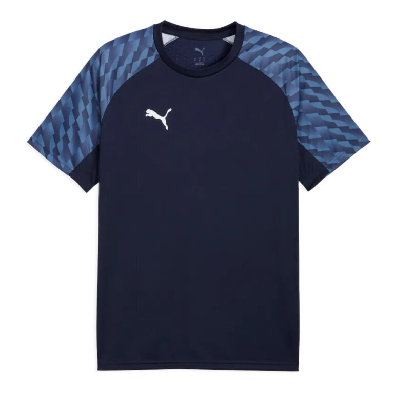 Puma Sport-Tshirt teamLIGA26 Jersey (100% rec. Polyester, atmungsaktiv) navyblau Herren