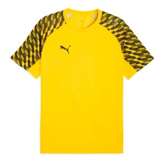 Puma Sport-Tshirt teamLIGA26 Jersey (100% rec. Polyester, atmungsaktiv) gelb Herren