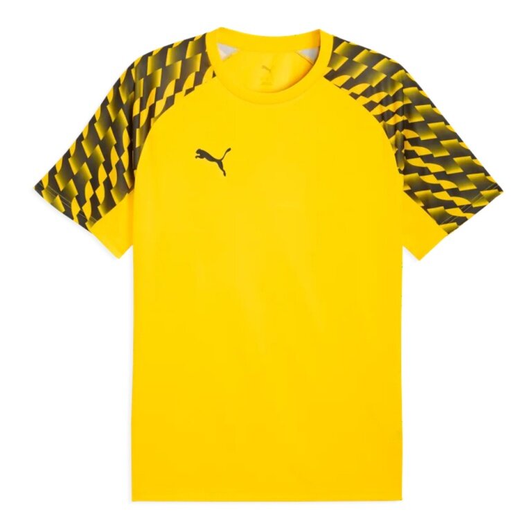 Puma Sport-Tshirt teamLIGA26 Jersey (100% rec. Polyester, atmungsaktiv) gelb Herren