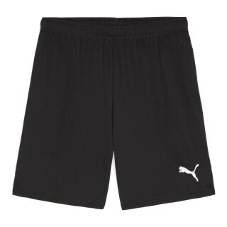 Puma Sporthose teamGOAL Shorts (100% rec. Polyester) kurz schwarz Herren