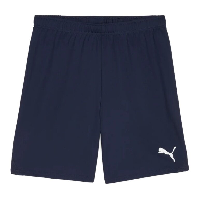 Puma Sporthose teamGOAL Shorts (100% rec. Polyester) kurz navyblau Herren