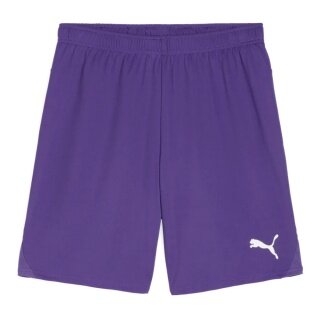 Puma Sporthose teamGOAL Shorts (100% rec. Polyester) kurz violett Herren