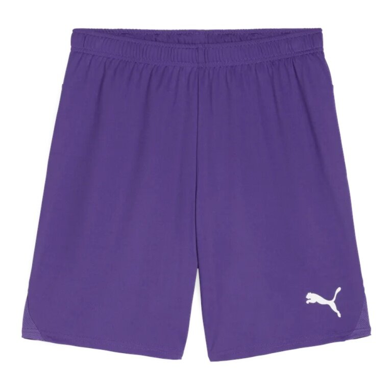 Puma Sporthose teamGOAL Shorts (100% rec. Polyester) kurz violett Herren