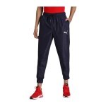 Puma Trainingshose Cross The Line Warm Up Pant lang - navyblau Herren