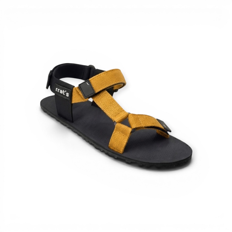 RRAT'S Sandale T-Minimal schwarz/gelb