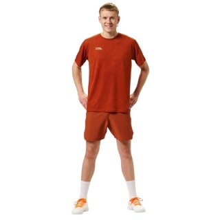 RSL Sport-Tshirt Luton (100% Polyester, bequeme Passform) rot Herren