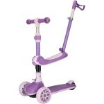 Rezo Scooter Fanau 4in1 (aufklappbarer Roller, Kugellager: ABEC 7) purple - Kinder