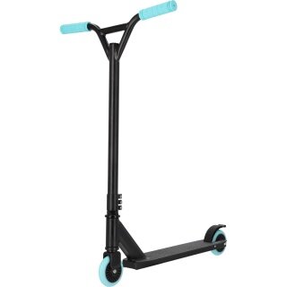 Rezo Scooter Stunt (aufklappbarer Roller, Kugellager: ABEC 7-Carbon) schwarz/blau - Kinder