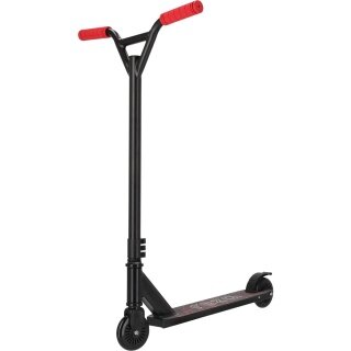 Rezo Scooter Stunt (aufklappbarer Roller, Kugellager: ABEC 7-Carbon) schwarz/rot - Kinder