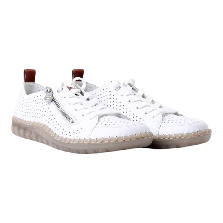 Rieker Sneaker N2405-80 (Glattleder) weiss Damen