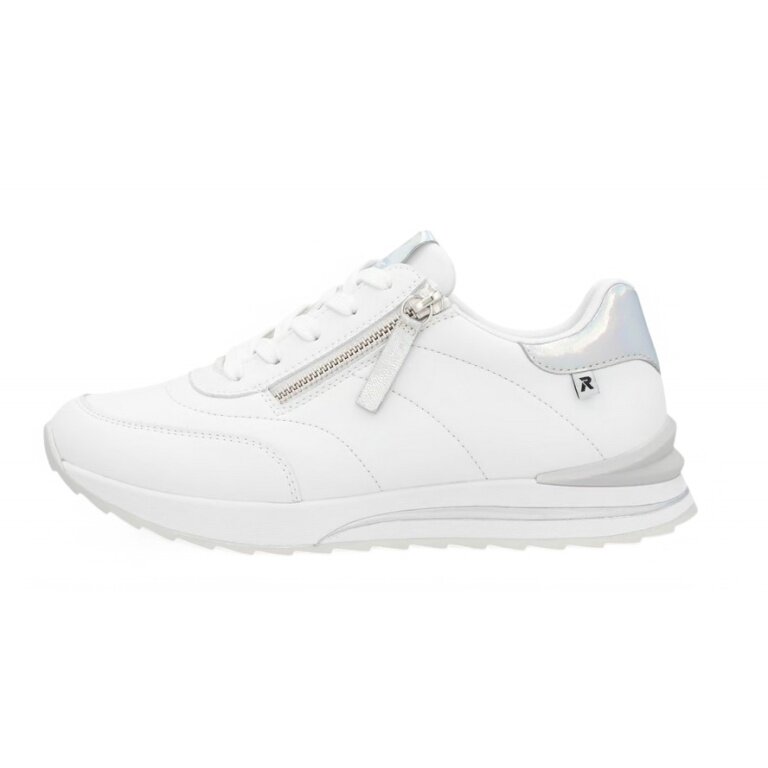 Rieker Sneaker (Glattleder) W2402 weiss Damen