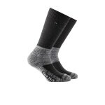 Rohner Trekkingsocke Fibre Tech schwarz/grau - 1 Paar