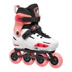 Rollerblade Inline Skates Apex (Rollen: 76mm(235), 72mm(210), 68mm(185), Kugellager: SG7) platin/koralle Kinder