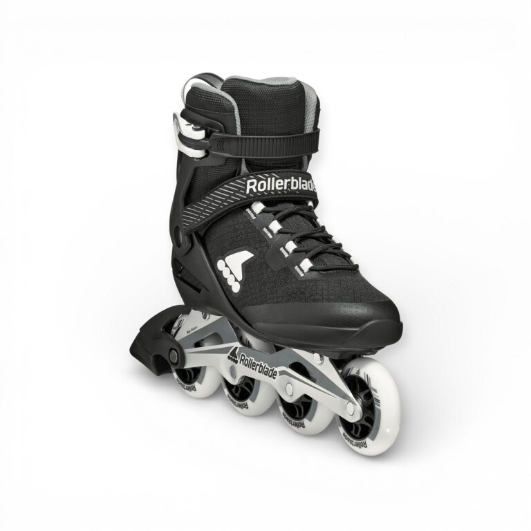 Rollerblade Inline Skates Macroblade 80 (Rollen: 80mm/82A, Kugellager: SG5) schwarz/grau Herren
