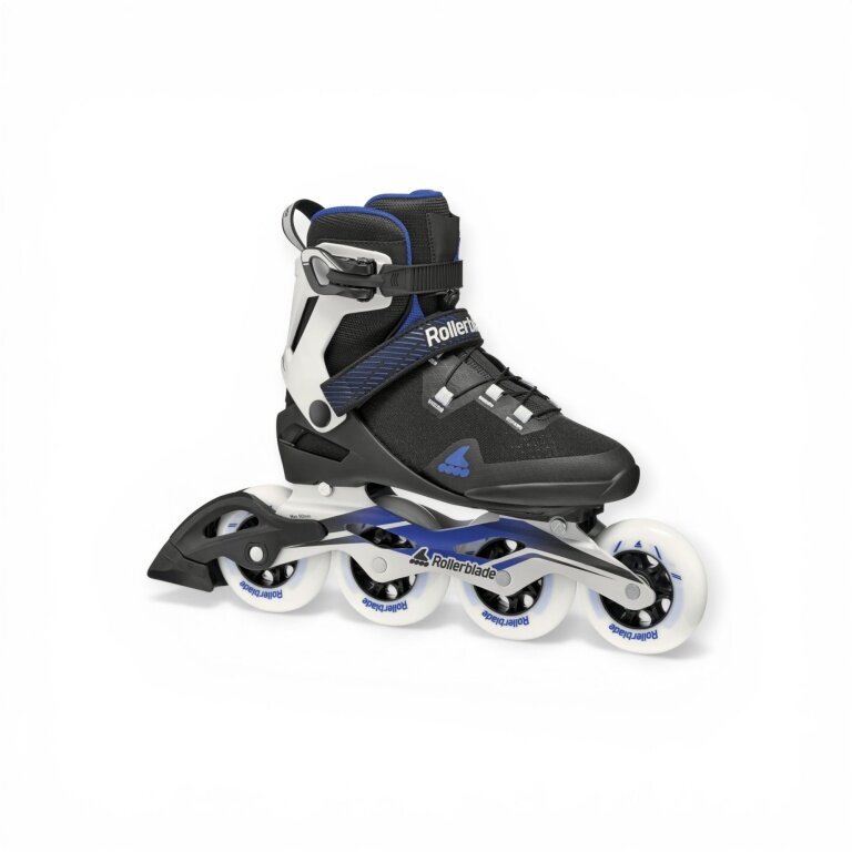 Rollerblade Inline Skates Macroblade 90 (Rollen: 90mm/84A, Kugellager: SG9) schwarz/royalblau Damen