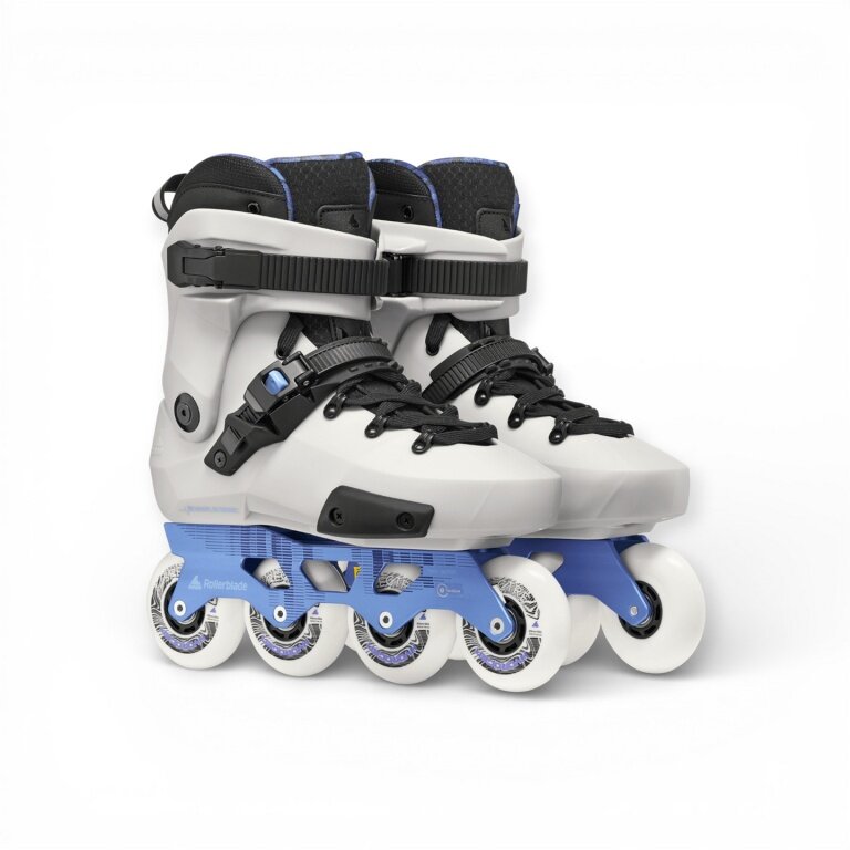 Rollerblade Inline Skates Twister XT (Rollen: 80mm/85A, Kugellager: ILQ-9) grau/blau Herren