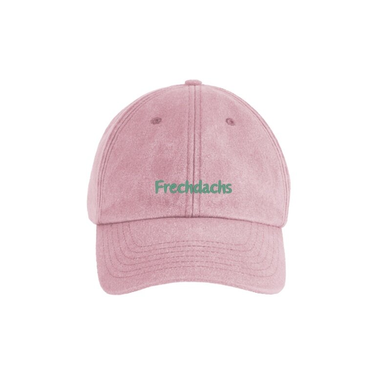 SWFD Basecap Frechdachs Vintage Cap pink - 1 Stück