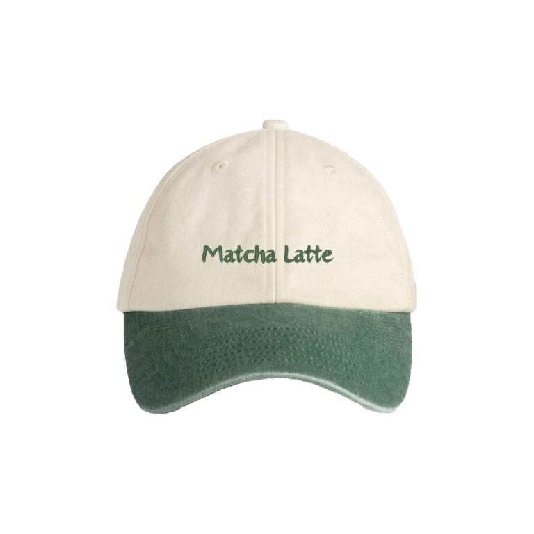 SWFD Basecap Matcha Latte Two-Tone Kappe beige/grün - 1 Stück