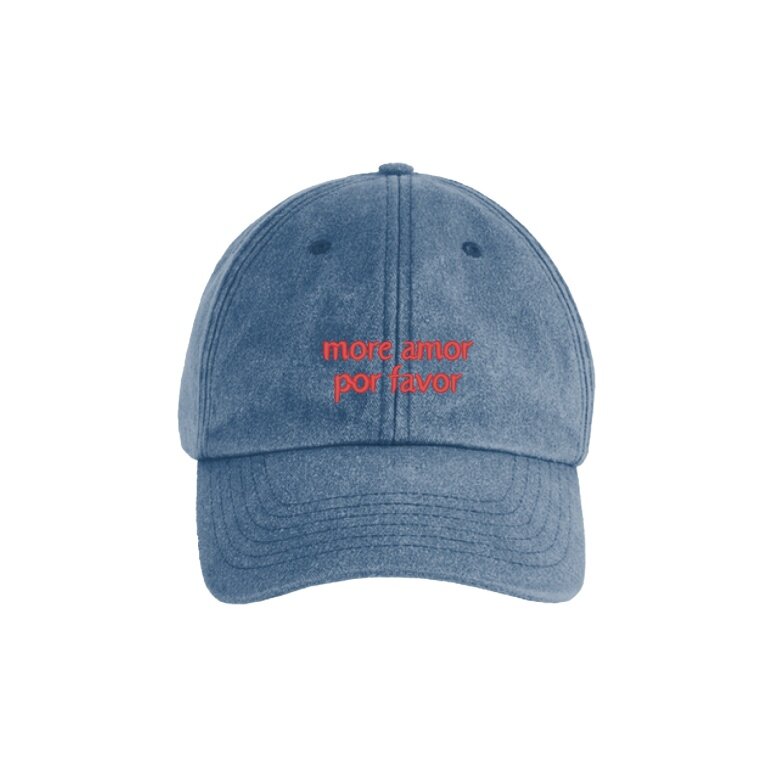SWFD Basecap more amor por favor Vintage Cap navyblau - 1 Stück