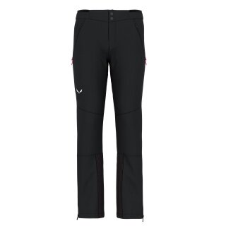 Salewa Winter-Softshellhose Lagorai Durastretch (leicht, wasserabweisend, atmungsaktiv) schwarz Herren