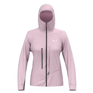 Salewa Softshelljacke Sella Durastretch Hybrid (Hardshell, atmungsaktiv, wasserabweisend) pink Damen