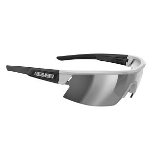 Salice Sonnenbrille Radbrille 025RW (Glasscheibe: Hydrophobic RW Schwarz) weiss/schwarz - 1 Brille