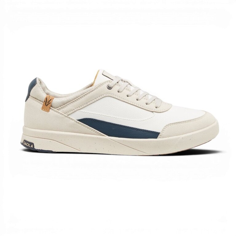 Saola Sneaker Quito weiss/cream/navy Herren