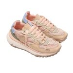 Satorisan Sneaker Chacrona Metta Lino Whitewisp - pink/beige Damen