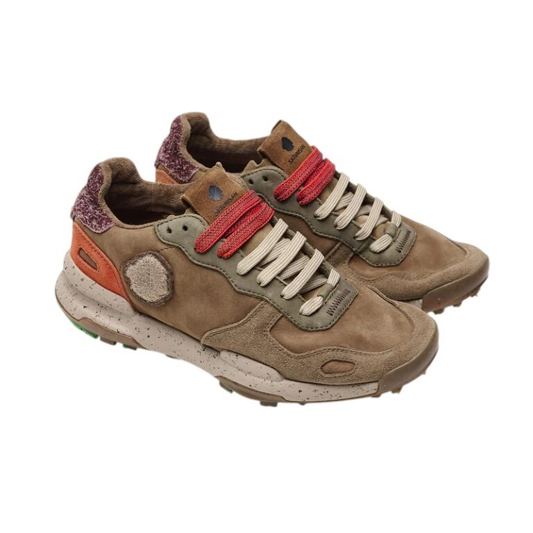 Satorisan Sneaker Chacrona Premium dunkelbraun Herren