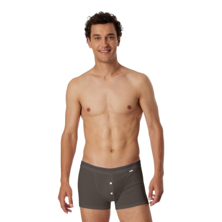 Schiesser Unterwäsche Boxershorts Revival Karl-Heinz claybraun Herren - 1 Stück