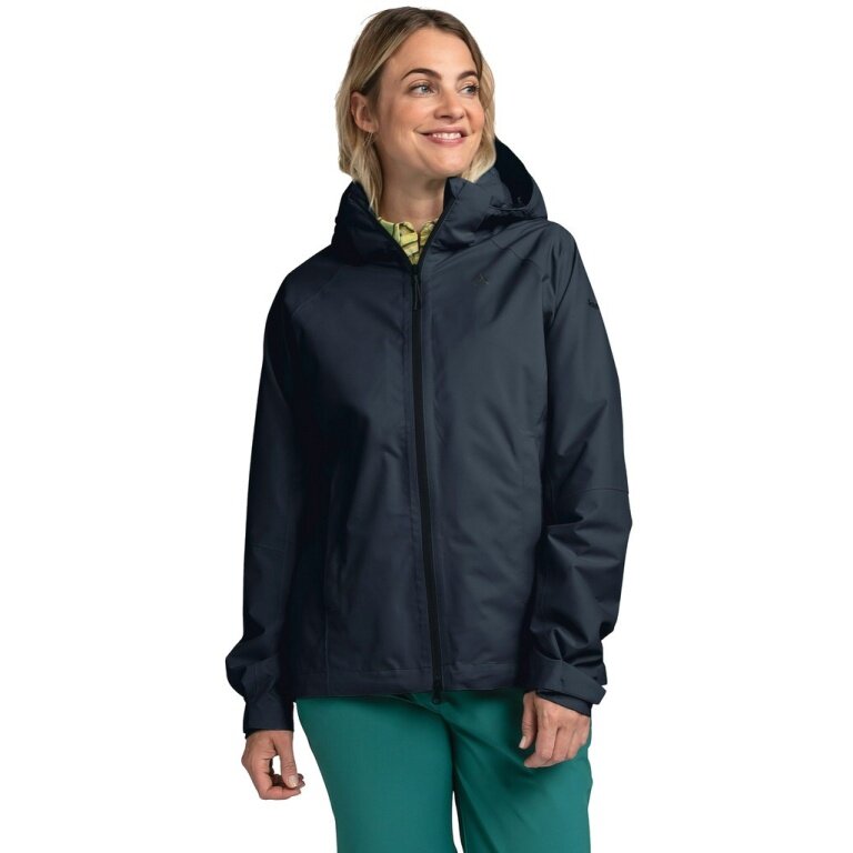 Schöffel Regenjacke Easy XT (leicht, wasserdicht, winddicht) navyblau Damen