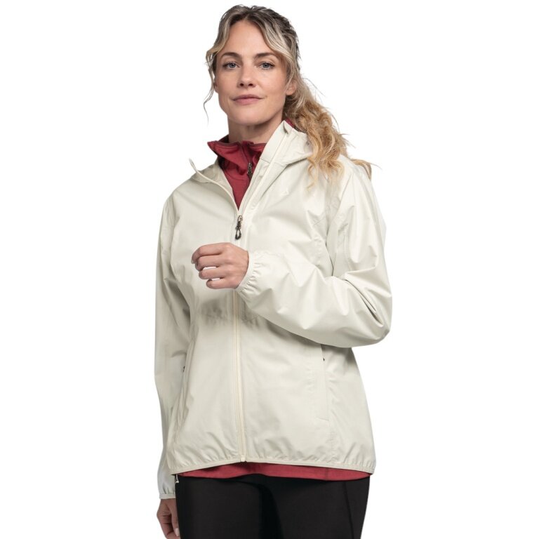 Schöffel Trekking-Wanderjacke Hiking Style Migandi MNS (2.5-Lagen, wasserdicht, atmungsaktiv) weiss Damen