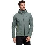 Schöffel Wanderjacke Cascata (3-Lagen, wasserdicht, atmungsaktiv) stahlgrau Herren