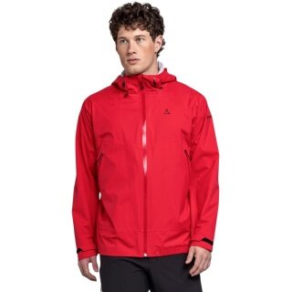 Schöffel Trekking-Wanderjacke Vistdal (2.5-Lagen, wasserdicht, winddicht) rot Herren