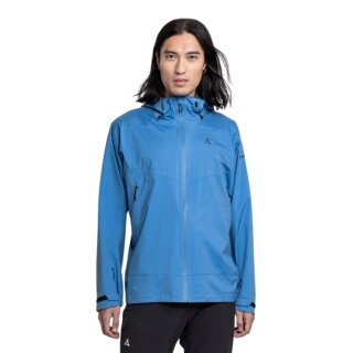 Schöffel Trekking-Wanderjacke Vistdal (2.5-Lagen, wasserdicht, winddicht) hellblau Herren