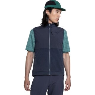 Schöffel Wander-Weste Fleece Vt Style Ash (2-Wege-Stretch, schnelltrocknend) navyblau Herren