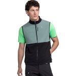 Schöffel Wander-Weste Fleece Vt Style Ash (2-Wege-Stretch, schnelltrocknend) schwarz/grau Herren