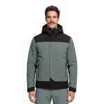 Schöffel Winter-Wanderjacke 3in1 Refoca (wasserdicht, atmungsaktiv, warm) grau Herren