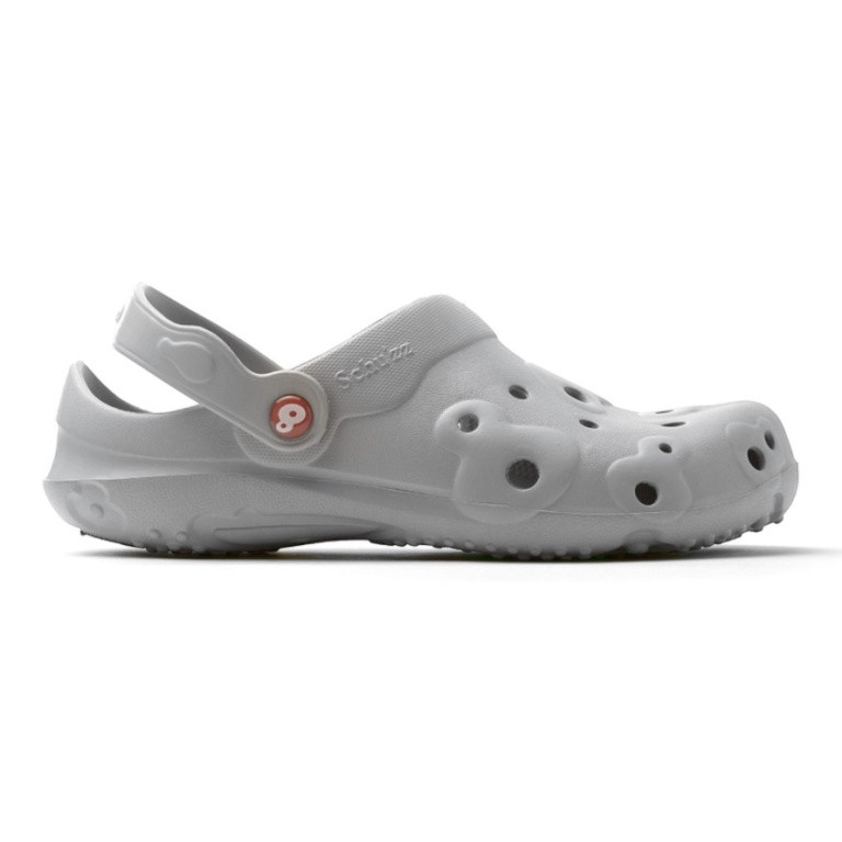 Schu'zz Sandale Globule Clog Galet grau Herren