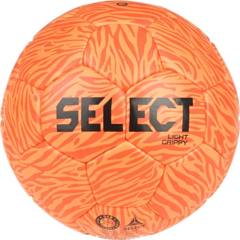 Select Handball Light Grippy DB v26 (Maschinengenäht, EHF-APPROVED) orange - Kleinkinder Trainingsball - Größe 00