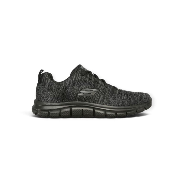 Skechers Sneaker Track Front Runner schwarz/grau Herren