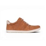 Sole Runner Barfussschuhe Sneaker Aegir Cognac (Nubukleder) braun