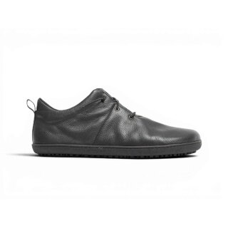 Sole Runner Barfussschuhe Sneaker Deimos Leder (breite Zehenbox) schwarz