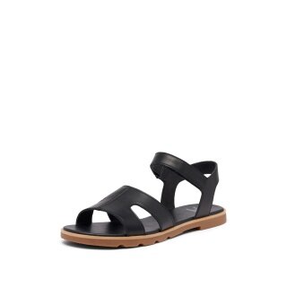 Sorel Sandale Ella III Ankle Strap (Leder) schwarz Damen