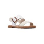 Sorel Sandale Ella III Slingback (Leder) chalk/gum Damen