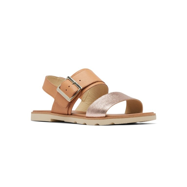 Sorel Sandale Ella III Slingback (Leder) beige/weiss Damen