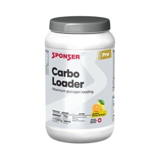 Sponser Energy Carbo Loader (Kohlenhydrat-Elektrolyt-Lösung) Citrus/Orange 1200g Dose