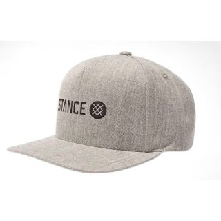Stance Basecap Icon Wool Snapback Hat grau - 1 Stück