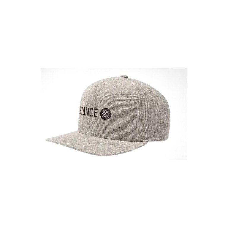Stance Basecap Icon Wool Snapback Hat grau - 1 Stück